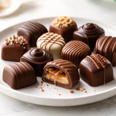 Russel tover chocolate candy