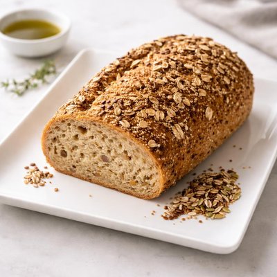 Rustic multigrain loaf