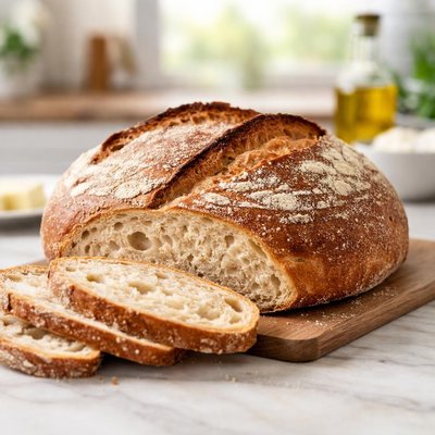 Rustuc oven sour dough bread