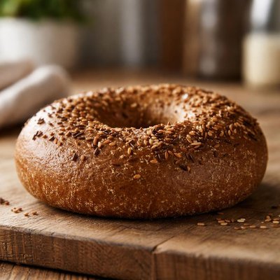 Rye bagel