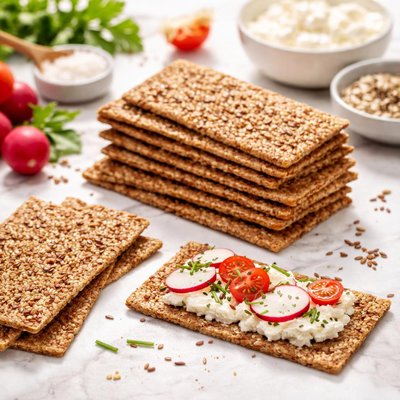 Rye crisp bread