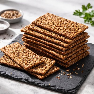 Rye toast cracker bread