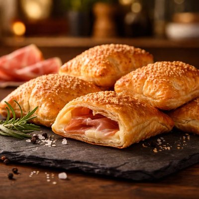 Saccotti al prosciutto crudo