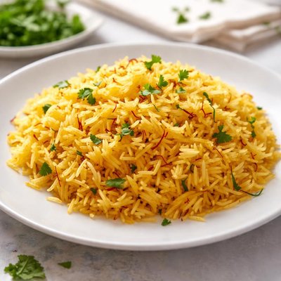 Saffron basmati rice