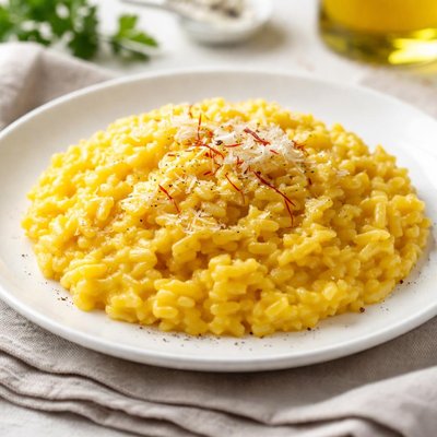 Saffron risotto