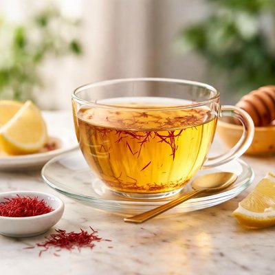Saffron tea