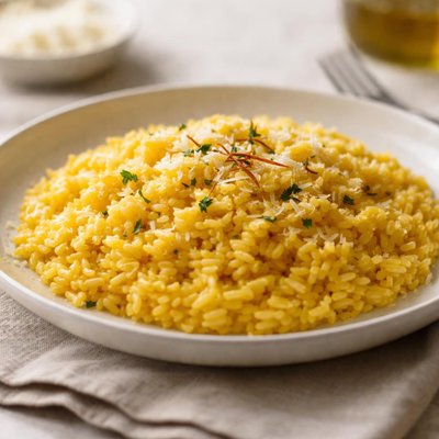 Safron risotto