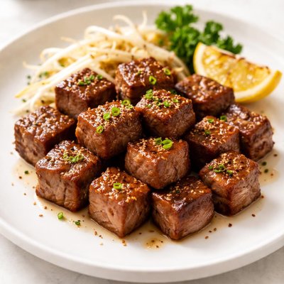 Saikoro beef cube