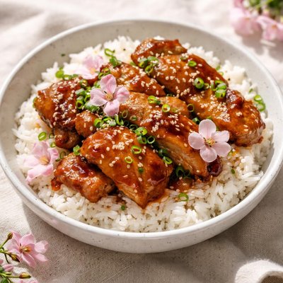 Sakura teriyaki chicken