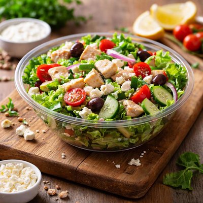 Salad and go greek salad