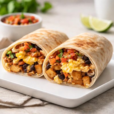 Salad and go traditional burrito