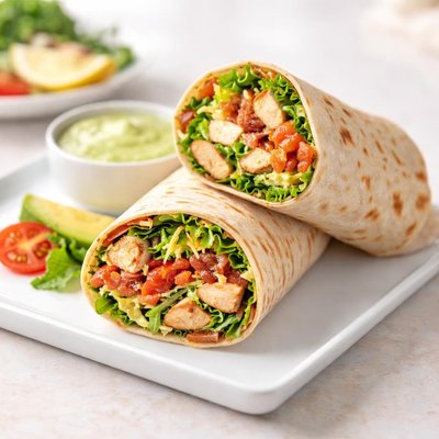 Salad and go wrap