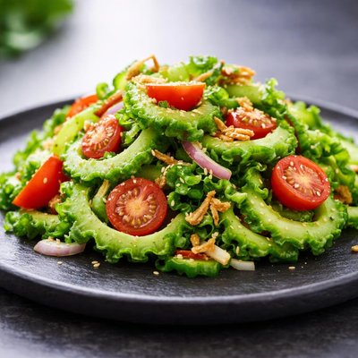 Salad bitter gourd