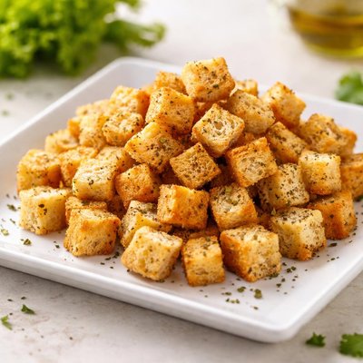 Salad croutons