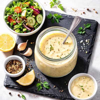 Salad dressing low fat