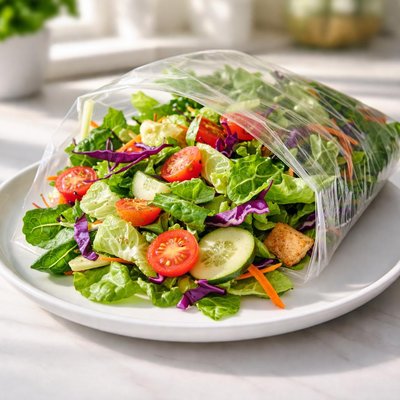 Ensalada en bolsa