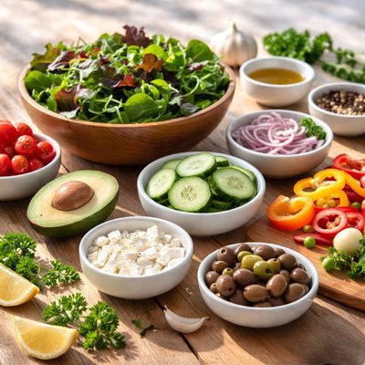 Salad ingredients