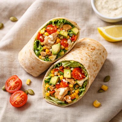 Salad stop wrap