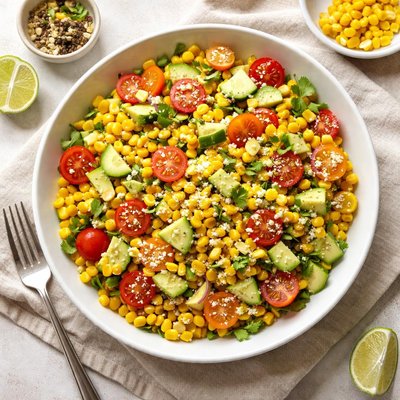Salad with corn