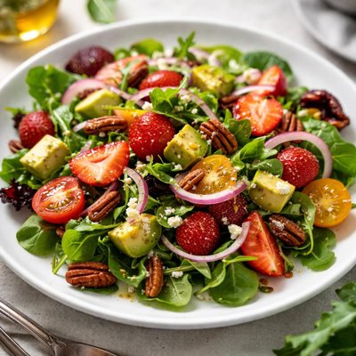 Salad with vinaigrette