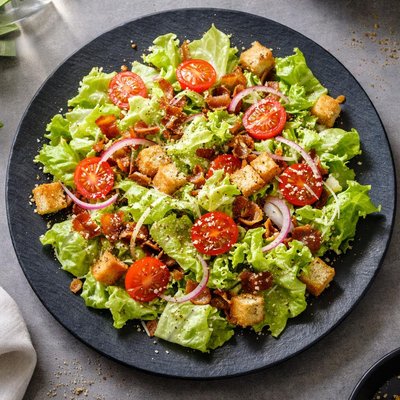 Salada alface americana