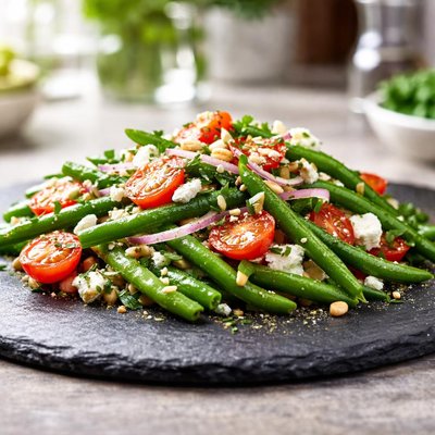 Salade de haricots verts