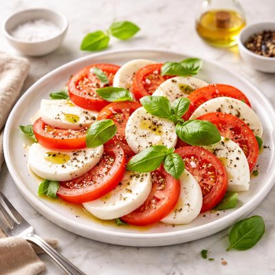 Salade tomate mozzarella
