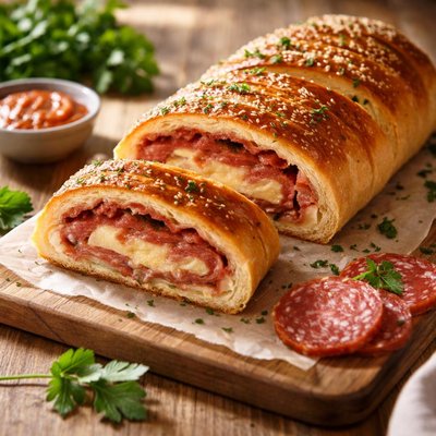 Salami bread