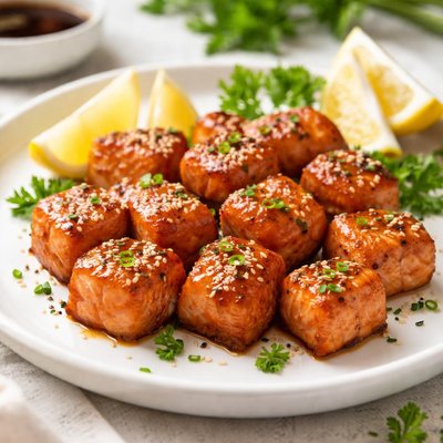Salmon bites