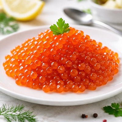 Salmon caviar