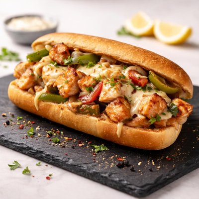 三文鱼奶酪牛肉三明治