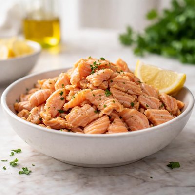 Salmon flakes