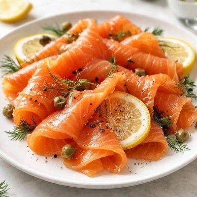 Salmon lox