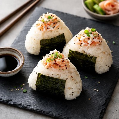 Salmon mayo onigiri