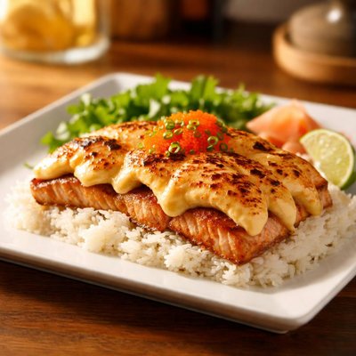 Salmon mentai