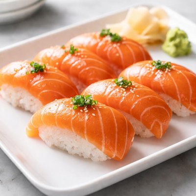 Salmon nigiri
