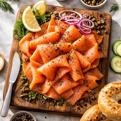 Salmon nova lox