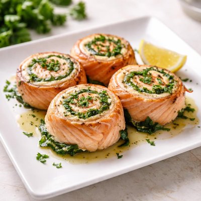 Salmon pinwheel