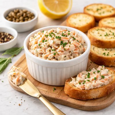 Salmon rillettes