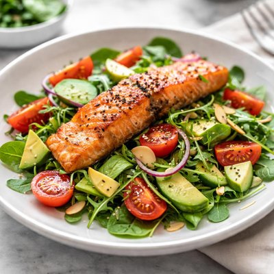 Salmon salad