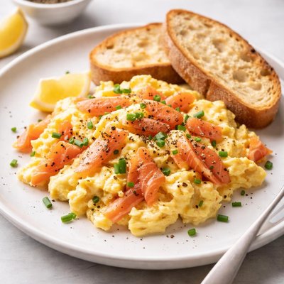 Salmon scramble