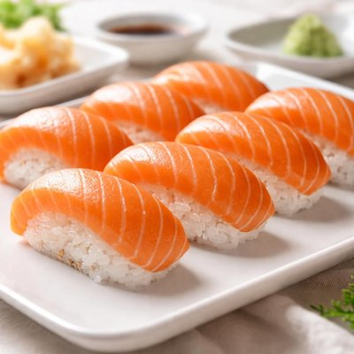 Salmon sushi