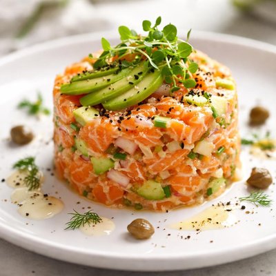 Salmon tartare