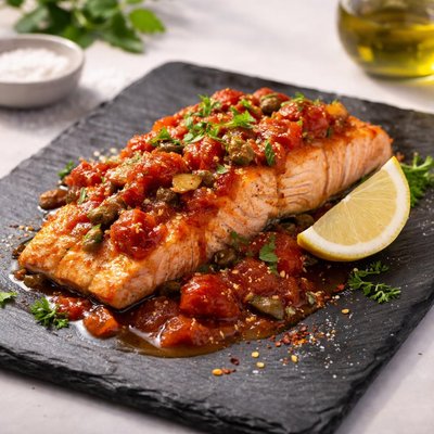 番茄酱三文鱼