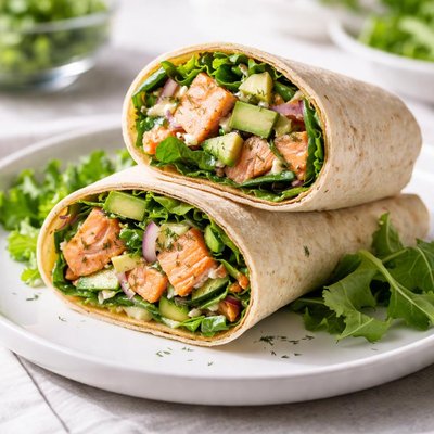 Salmon wrap