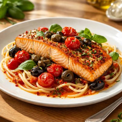 Salmone alla stromboli