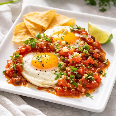 Salsa eggs