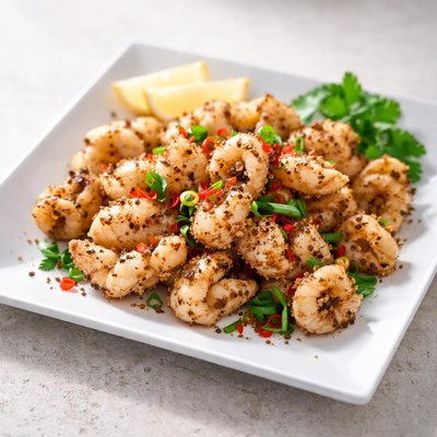 Salt and peper squid