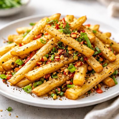 Salt and pepper fries