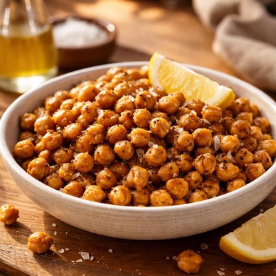 Salt and vinegar chickpeas